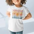 Librarian Retro Find Me At The Library Back To School Graphic Toddler T-Shirt Librarian Retro Find Me At The Library Back To School Graphic Toddler T-Shirt