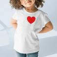 I Love Recess Red Heart Back To School Kids Recess Graphic Toddler T-Shirt