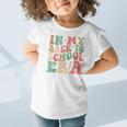 Math Coach In My Back To School Era Women Groovy Graphic Toddler T-Shirt Math Coach In My Back To School Era Women Groovy Graphic Toddler T-Shirt