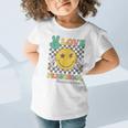 Peace Love Preschool Smile Face Back To School PRESCHOOL Graphic Toddler T-Shirt Peace Love Preschool Smile Face Back To School PRESCHOOL Graphic Toddler T-Shirt