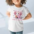 Ready To Kindergarten Axolotl Questions Back To School Girls Graphic Toddler T-Shirt Ready To Kindergarten Axolotl Questions Back To School Girls Graphic Toddler T-Shirt