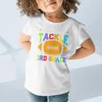 Ready To Tackle 3rd Grade Back To School Kids Football Graphic Toddler T-Shirt