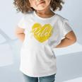 Rebels Heart Back To School Spirit GY Graphic Toddler T-Shirt