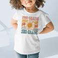 Retro 3rd Grade Daisy Colorful Back To School Third Grade Graphic Toddler T-Shirt Retro 3rd Grade Daisy Colorful Back To School Third Grade Graphic Toddler T-Shirt