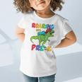Roaring Into Pre-K Preschool Dinosaur Back To School Graphic Toddler T-Shirt