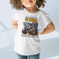 Rollin Crush Monster Truck Back To School 3rd Grade Boys Graphic Toddler T-Shirt