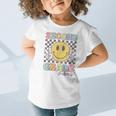 Second Grade Vibes Smile Face 2nd Grade Team Back To School Graphic Toddler T-Shirt