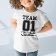 Team 1st Grade All-Stars Back To School Sports Jersey Graphic Toddler T-Shirt