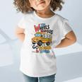 The Wheels On The Bus Toddler Kids Back To School Graphic Toddler T-Shirt The Wheels On The Bus Toddler Kids Back To School Graphic Toddler T-Shirt