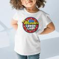 Wonder Lunch Lady Super Woman Power Superhero Back To School Graphic Toddler T-Shirt