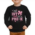 My 1st Day Of Pre-K PreK Pre K 2025 Back To School Girls Graphic Toddler Sweatshirt My 1st Day Of Pre-K PreK Pre K 2025 Back To School Girls Graphic Toddler Sweatshirt
