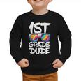 1st Grade Dude Shirt Back To School First Grade Boy Girl Graphic Toddler Sweatshirt 1st Grade Dude Shirt Back To School First Grade Boy Girl Graphic Toddler Sweatshirt
