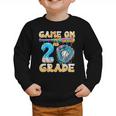 2nd Grade Back To School Baseball Drip Ice Cream Game On Graphic Toddler Sweatshirt