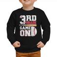 3rd Grade Game On Back To School Baseball Boy Third Grade Graphic Toddler Sweatshirt