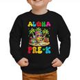 Aloha Pre-K Pineapple Hawaii Back To School Kids Girls Graphic Toddler Sweatshirt