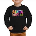 Aloha Pre-K Tropical Floral Beach Silly Goose Back To School Graphic Toddler Sweatshirt Aloha Pre-K Tropical Floral Beach Silly Goose Back To School Graphic Toddler Sweatshirt