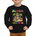 Aloha Third Grade Pineapple Hawaii Back To School Kids Girl Graphic Toddler Sweatshirt Aloha Third Grade Pineapple Hawaii Back To School Kids Girl Graphic Toddler Sweatshirt
