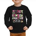 Back To School My 1st Day Of Kindergarten 2026 Bow Graphic Toddler Sweatshirt Back To School My 1st Day Of Kindergarten 2026 Bow Graphic Toddler Sweatshirt