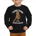 Back To School 4th Grade Italian Brainrot Tung Tung Sahur Graphic Toddler Sweatshirt Back To School 4th Grade Italian Brainrot Tung Tung Sahur Graphic Toddler Sweatshirt