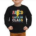 Back To School ABCD Back In Class Graphic Toddler Sweatshirt