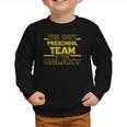 Back To School Best Preschool Team In The Galaxy Space Out Graphic Toddler Sweatshirt
