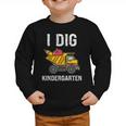 Back To School I Dig Kindergarten Dumping Truck Boys Girls Graphic Toddler Sweatshirt Back To School I Dig Kindergarten Dumping Truck Boys Girls Graphic Toddler Sweatshirt