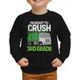 Back To School First Day Of 3rd Grade Garbage Truck Boys Graphic Toddler Sweatshirt
