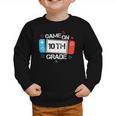 Back To School Game On 10th Grade Gamer Kids Boys Girl Graphic Toddler Sweatshirt Back To School Game On 10th Grade Gamer Kids Boys Girl Graphic Toddler Sweatshirt