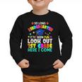 Back To School Look Out 1st Grade Here I Come For Kids Graphic Toddler Sweatshirt Back To School Look Out 1st Grade Here I Come For Kids Graphic Toddler Sweatshirt
