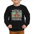 Back To School Ready To Tackle Preschool Football Theme Graphic Toddler Sweatshirt Back To School Ready To Tackle Preschool Football Theme Graphic Toddler Sweatshirt