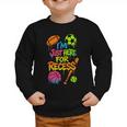 Back To School Sports Basketball Football Recess Graphic Toddler Sweatshirt Back To School Sports Basketball Football Recess Graphic Toddler Sweatshirt