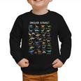 Back To School Types Of Dinosaurs Alphabet Identification Graphic Toddler Sweatshirt Back To School Types Of Dinosaurs Alphabet Identification Graphic Toddler Sweatshirt