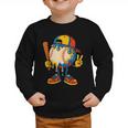 Baseball Ice Cream Drip Youth Back To School Baseball Stuff Graphic Toddler Sweatshirt Baseball Ice Cream Drip Youth Back To School Baseball Stuff Graphic Toddler Sweatshirt
