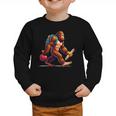 Bigfoot Lovers Pencil Back To School Kids Boys Girls Graphic Toddler Sweatshirt