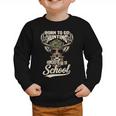 Born To Go Hunting Forced To Go Back To School Camo Deer Boy Graphic Toddler Sweatshirt Born To Go Hunting Forced To Go Back To School Camo Deer Boy Graphic Toddler Sweatshirt