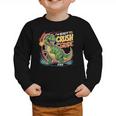 Boy Kid Ready To Crush 2nd Grade Dinosaur Back To School Graphic Toddler Sweatshirt Boy Kid Ready To Crush 2nd Grade Dinosaur Back To School Graphic Toddler Sweatshirt