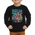 Boys Modern Bruh Big Foot Back To School Graphic Graphic Toddler Sweatshirt Boys Modern Bruh Big Foot Back To School Graphic Graphic Toddler Sweatshirt