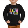 Bruh We Back 3rd Grade Back To School 3rd Grade Girl Graphic Toddler Sweatshirt