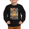 Bruh We Back 4th Grade Vibes Back To School Fourth Grade Graphic Toddler Sweatshirt