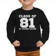 Class Of 1981 44 Years Later Reunions SQUAD Back To School Graphic Toddler Sweatshirt Class Of 1981 44 Years Later Reunions SQUAD Back To School Graphic Toddler Sweatshirt