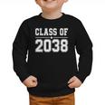 Class Of 2038 Grow With Me Back To School Kindergarten 2038 Graphic Toddler Sweatshirt