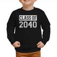 Class Of 2040 Senior Graduation Year Vintage Back To School Graphic Toddler Sweatshirt Class Of 2040 Senior Graduation Year Vintage Back To School Graphic Toddler Sweatshirt