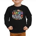 Colorful Lunch Lady Appreciation Retro Back To School Graphic Toddler Sweatshirt Colorful Lunch Lady Appreciation Retro Back To School Graphic Toddler Sweatshirt