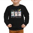 Coquette Back To School Silly Paras Build Character Graphic Toddler Sweatshirt Coquette Back To School Silly Paras Build Character Graphic Toddler Sweatshirt