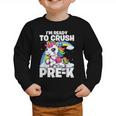 Crush Pre-K Girls Back To School Unicorn First Day Preschool Graphic Toddler Sweatshirt Crush Pre-K Girls Back To School Unicorn First Day Preschool Graphic Toddler Sweatshirt