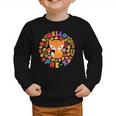 Cute Fox Back To School Woodland Animal Pre-K Graphic Toddler Sweatshirt