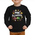 Cute Preschool Girl First Day Of School Back To School Graphic Toddler Sweatshirt Cute Preschool Girl First Day Of School Back To School Graphic Toddler Sweatshirt