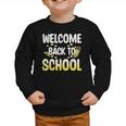 Cute Welcome Back To School 1st Day Back To School First Day Graphic Toddler Sweatshirt Cute Welcome Back To School 1st Day Back To School First Day Graphic Toddler Sweatshirt