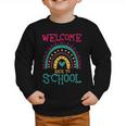 Cute Welcome Back To School First Day Of School First Day Graphic Toddler Sweatshirt