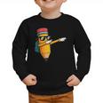 Dabbing Pencil Dancing Back To School First Day Student Boys Graphic Toddler Sweatshirt